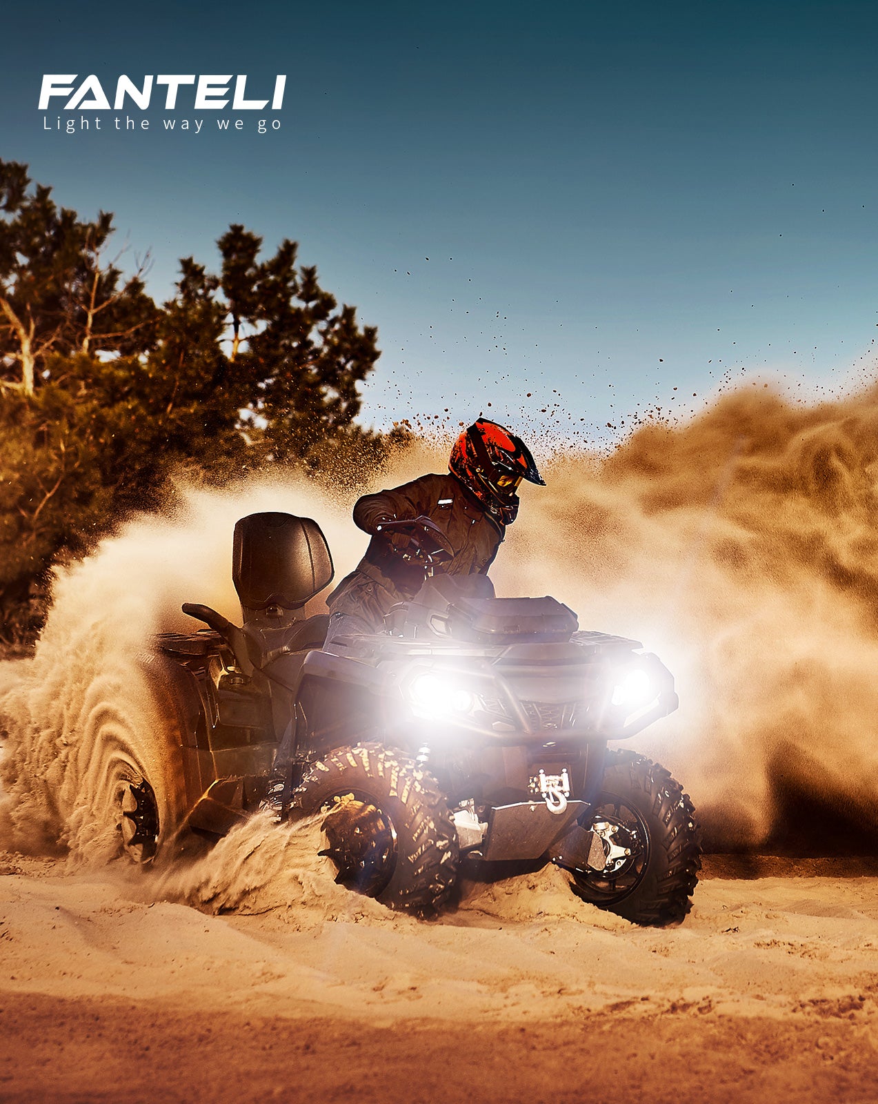 FANTELI H13 LED Bulb High and Low Beam, 20000 Lumens 600% Brighter 9008 LED Light Bulbs High and Low 6500K Cool White CSP Halogen Replacement, Pack of 2