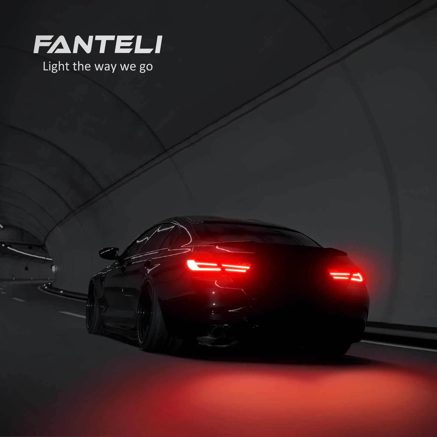 FANTELI 7443 LED Bulb Flashing Brake Lights, 300% Brighter 7440 7441 7444 7443R T20 W21W Plug and Play Strobe Blinking LED Stop Tail Lights, Brilliant Red